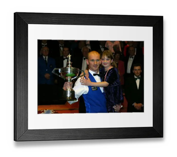 Framed Print : Peter Ebdon Framed Print : Peter Ebdon