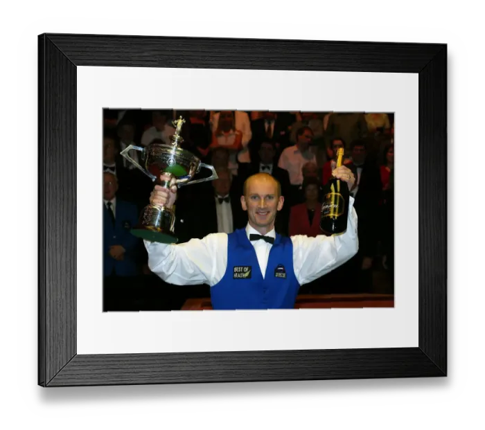 Framed Print : Peter Ebdon Framed Print : Peter Ebdon