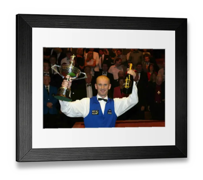 Framed Print : Peter Ebdon Framed Print : Peter Ebdon
