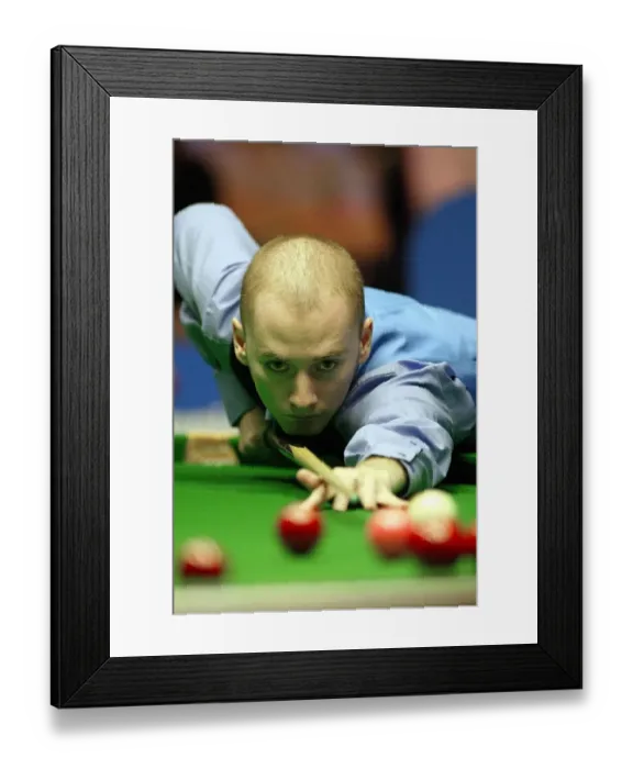 Framed Print : Graeme Dott Framed Print : Graeme Dott