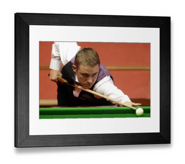 Framed Print : Stephen Hendry Framed Print : Stephen Hendry