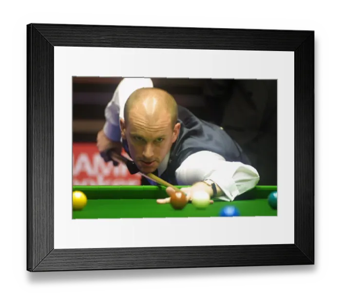 Framed Print : Peter Ebdon Framed Print : Peter Ebdon