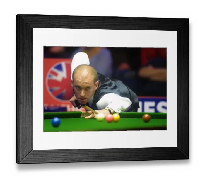 Framed Print : Peter Ebdon Framed Print : Peter Ebdon