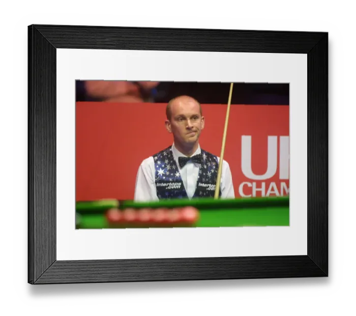 Framed Print : Peter Ebdon Framed Print : Peter Ebdon