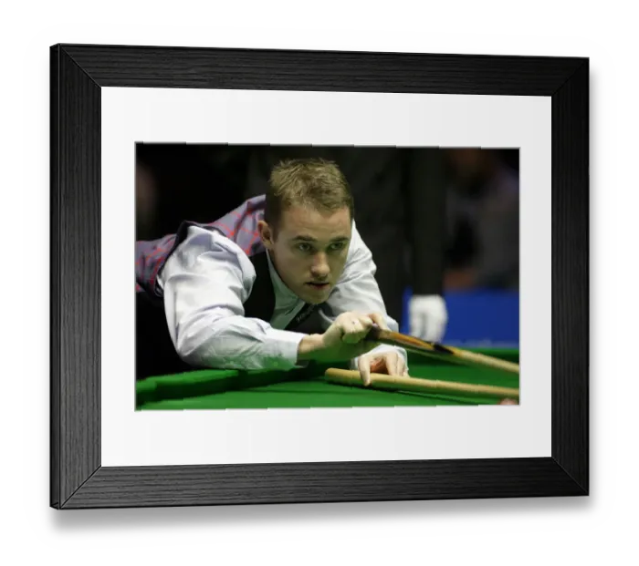 Framed Print : Stephen Hendry Framed Print : Stephen Hendry