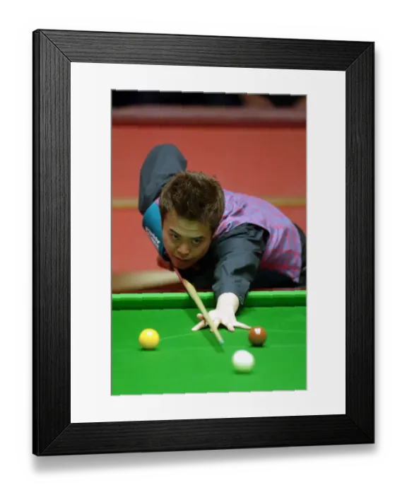 Framed Print : Marco Fu Hong Kong Embassy World Snooker Crucible, Sheffield, England 22 April 2003 Date Framed Print : Marco Fu Hong Kong Embassy World Snooker Crucible, Sheffield, England 22 April 2003 Date
