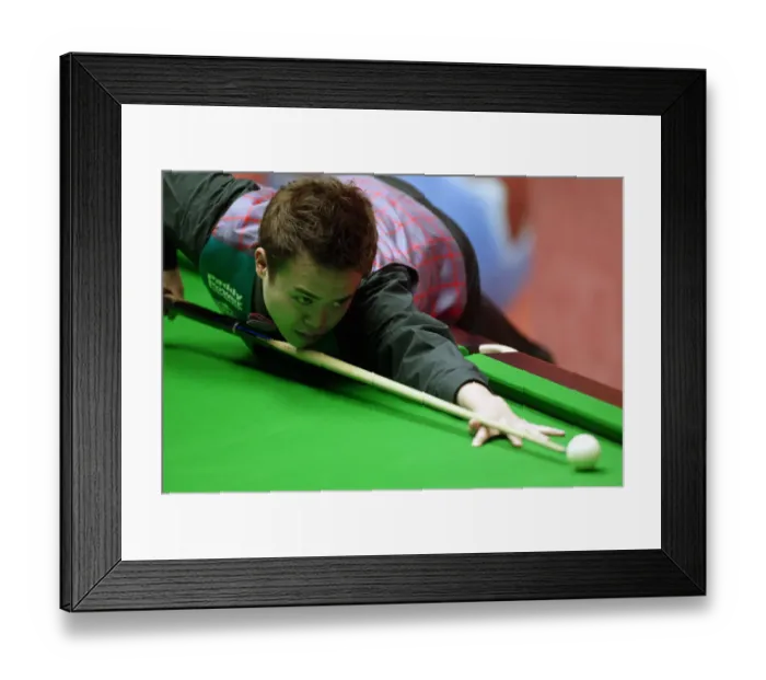 Framed Print : Marco Fu Hong Kong Embassy World Snooker Crucible, Sheffield, England 22 April 2003 Date Framed Print : Marco Fu Hong Kong Embassy World Snooker Crucible, Sheffield, England 22 April 2003 Date