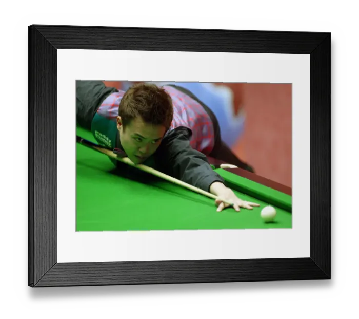 Framed Print : Marco Fu Hong Kong Embassy World Snooker Crucible, Sheffield, England 22 April 2003 Date Framed Print : Marco Fu Hong Kong Embassy World Snooker Crucible, Sheffield, England 22 April 2003 Date