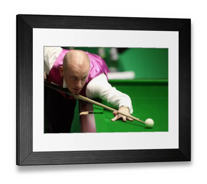 Framed Print : Peter Ebdon Framed Print : Peter Ebdon