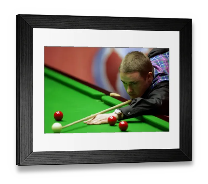 Framed Print : Stephen Hendry Framed Print : Stephen Hendry