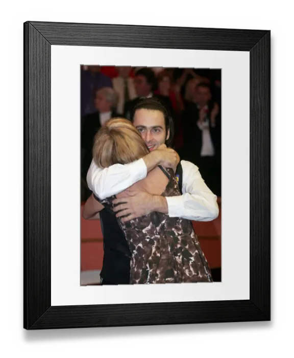Framed Print : Ronnie O Sullivan & His Mum