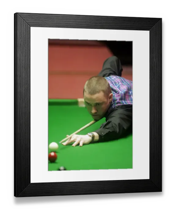 Framed Print : Stephen Hendry Framed Print : Stephen Hendry