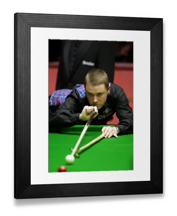 Framed Print : Stephen Hendry Framed Print : Stephen Hendry