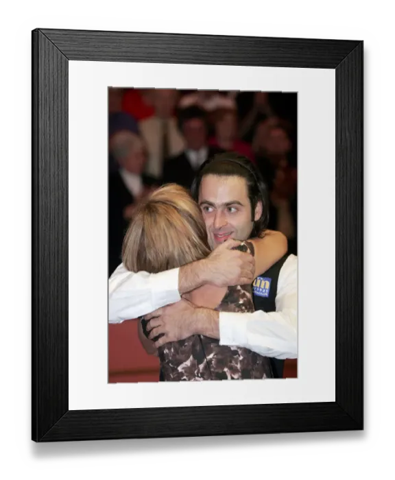 Framed Print : Ronnie O Sullivan & His Mum