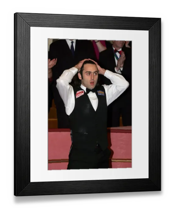 Framed Print : Ronnie O Sullivan Framed Print : Ronnie O Sullivan