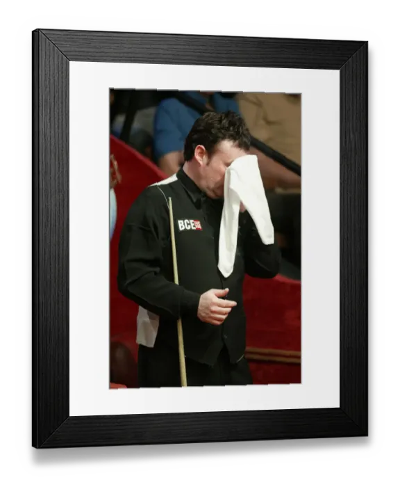 Framed Print : Jimmy White Framed Print : Jimmy White