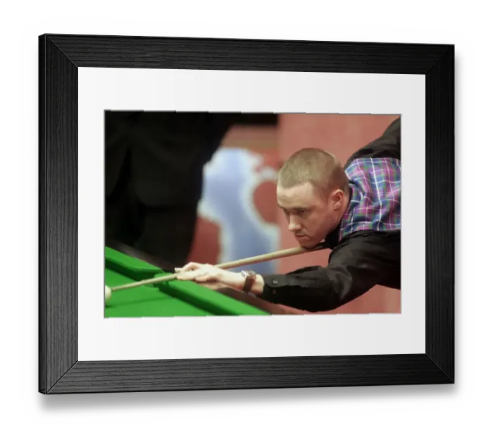 Framed Print : Stephen Hendry Framed Print : Stephen Hendry