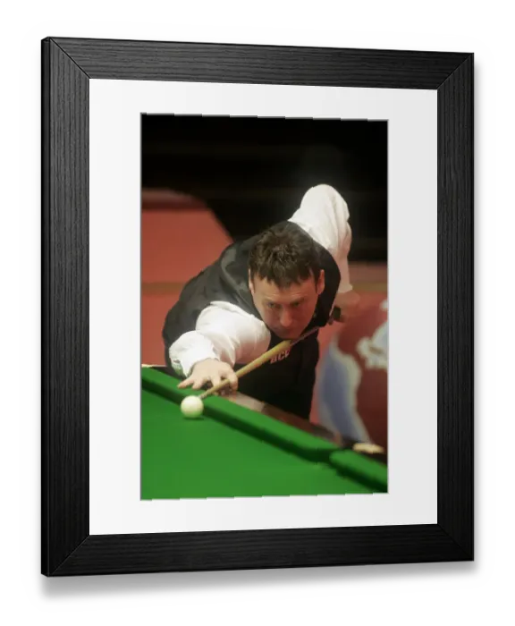 Framed Print : Jimmy White Framed Print : Jimmy White