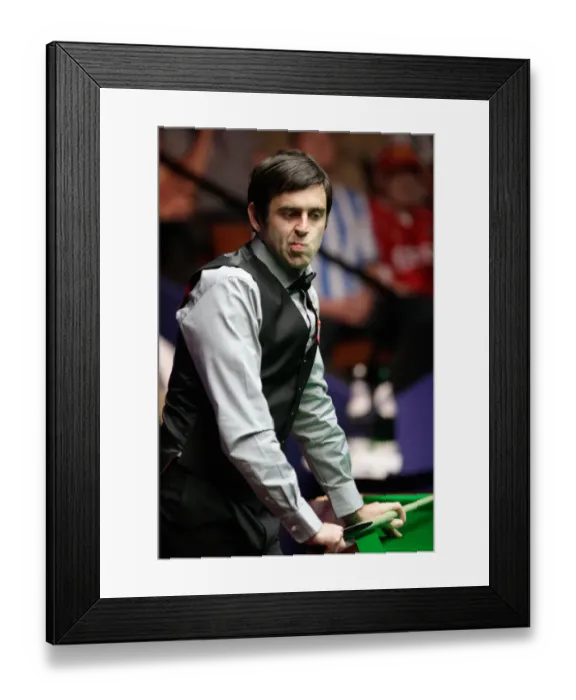 Framed Print : Ronnie O Sullivan Framed Print : Ronnie O Sullivan