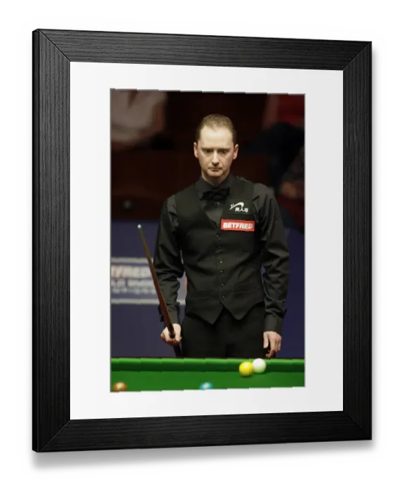 Framed Print : Graeme Dott Framed Print : Graeme Dott