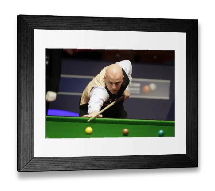 Framed Print : Mark King England Betfred.Com World Snooker Championship The Crucible