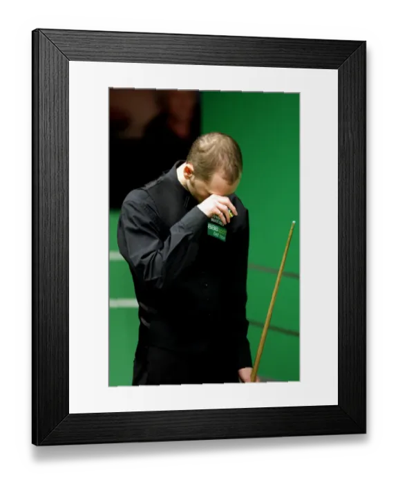 Framed Print : Graeme Dott Framed Print : Graeme Dott