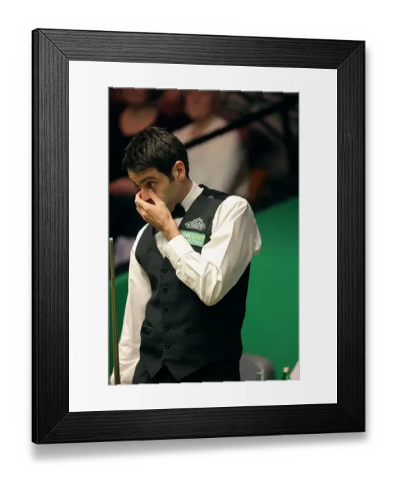 Framed Print : Ronnie O Sullivan Framed Print : Ronnie O Sullivan
