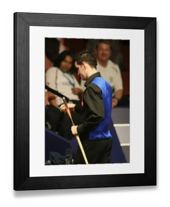 Framed Print : Tom Ford Chalks The Wrong End Of His Cue Framed Print : Tom Ford Chalks The Wrong End Of His Cue