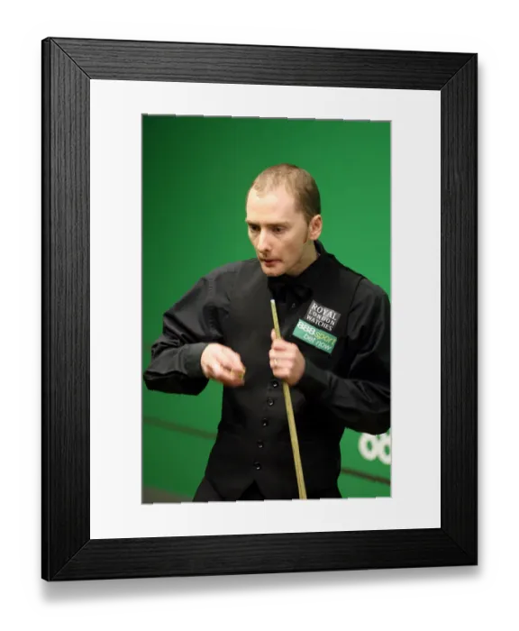 Framed Print : Graeme Dott Framed Print : Graeme Dott