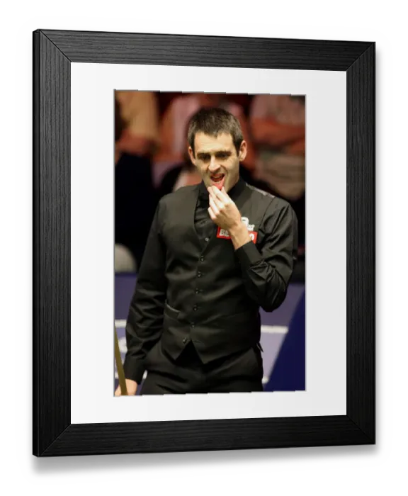 Framed Print : Ronnie O Sullivan Framed Print : Ronnie O Sullivan