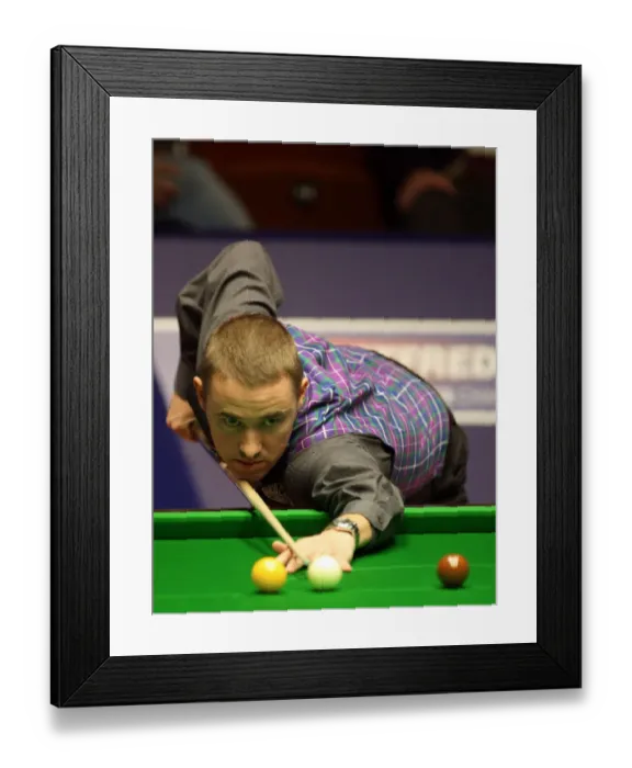 Framed Print : Stephen Hendry Mbe Framed Print : Stephen Hendry Mbe