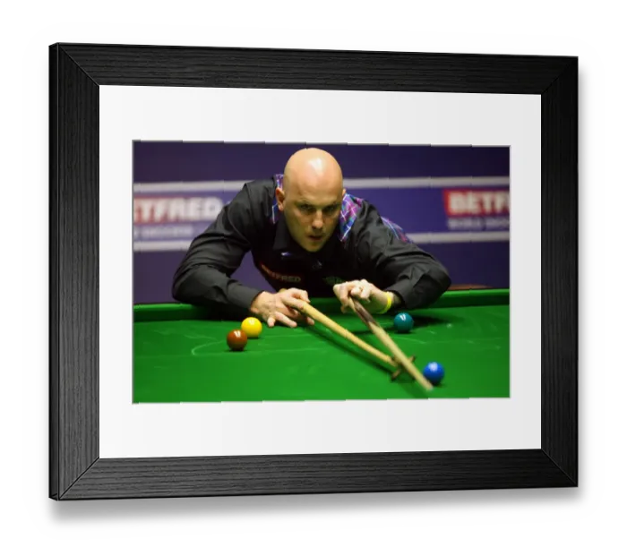 Framed Print : Mark King World Snooker Championship World Snooker Championship The Crucible Framed Print : Mark King World Snooker Championship World Snooker Championship The Crucible