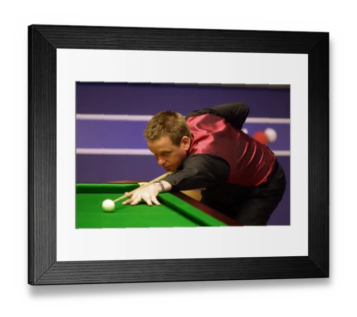 Framed Print : Joe Swail Northern Ireland World Snooker Championship The Crucible