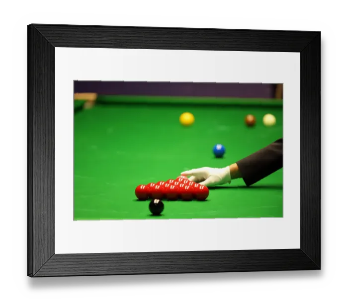 Framed Print : Referee Replaces The Pink Framed Print : Referee Replaces The Pink