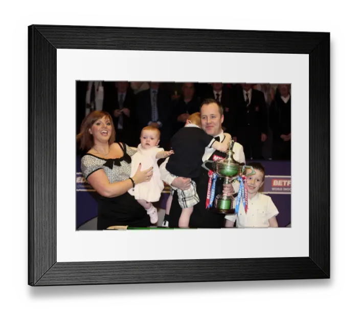 Framed Print : John Higgins Mbe And Family Framed Print : John Higgins Mbe And Family