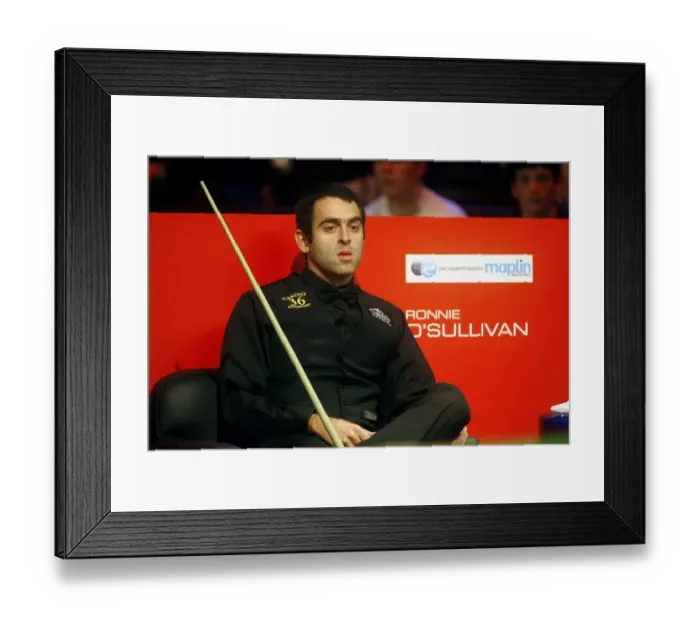 Framed Print : Ronnie O Sullivan Framed Print : Ronnie O Sullivan