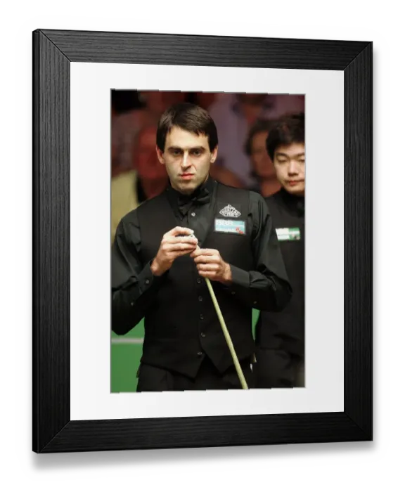 Framed Print : Ronnie O Sullivan & Ding Junhui Framed Print : Ronnie O Sullivan & Ding Junhui