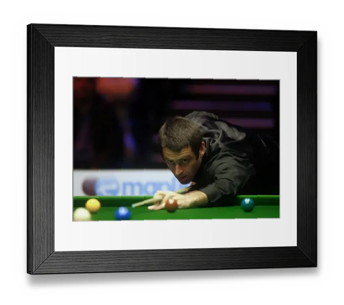Framed Print : Ronnie O Sullivan Framed Print : Ronnie O Sullivan