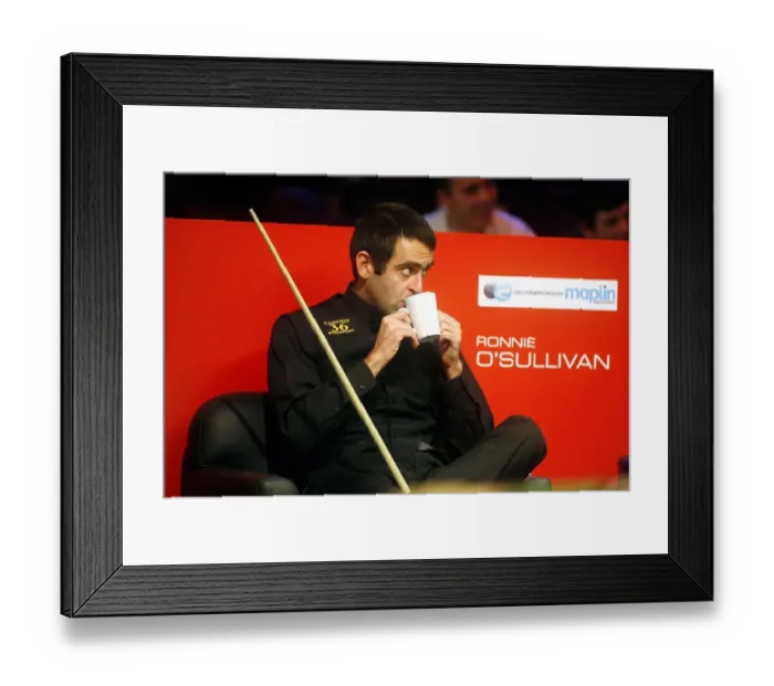Framed Print : Ronnie O Sullivan Framed Print : Ronnie O Sullivan