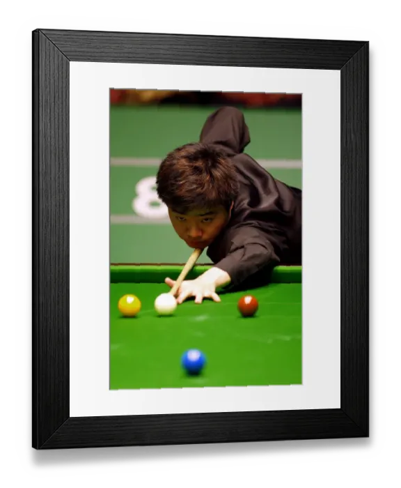Framed Print : Ding Junhui Framed Print : Ding Junhui