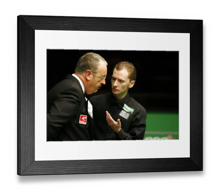 Framed Print : Graeme Dott & Eirian Williams Framed Print : Graeme Dott & Eirian Williams