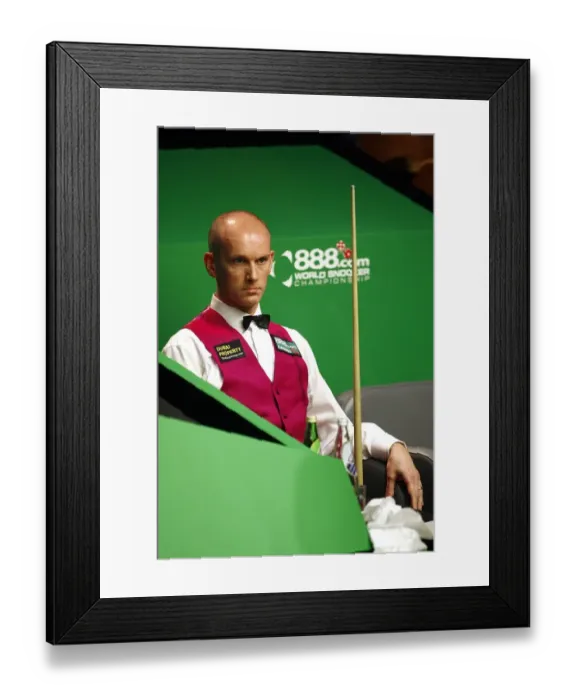 Framed Print : Peter Ebdon Framed Print : Peter Ebdon