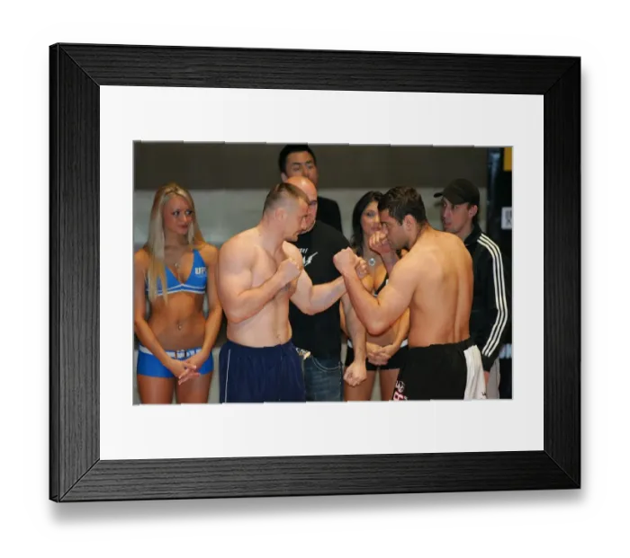 Framed Print : Mirko Cro Crop & Gabriel Gonzaga Framed Print : Mirko Cro Crop & Gabriel Gonzaga