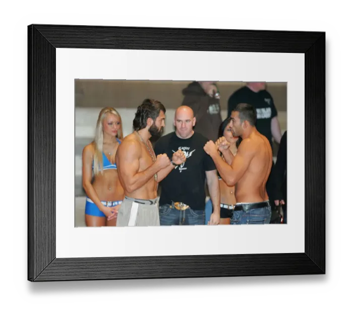 Framed Print : Andrei Arlovski & Fenderico Werdum Framed Print : Andrei Arlovski & Fenderico Werdum