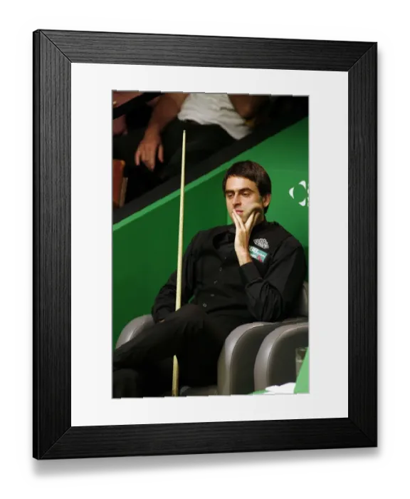 Framed Print : Ronnie O Sullivan Framed Print : Ronnie O Sullivan