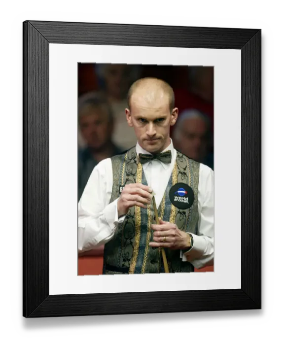 Framed Print : Peter Ebdon Framed Print : Peter Ebdon