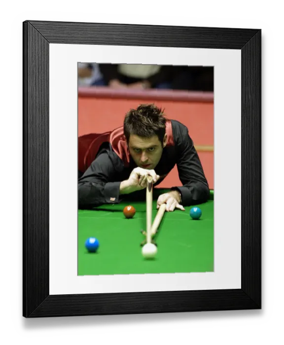 Framed Print : Ronnie O Sullivan Framed Print : Ronnie O Sullivan