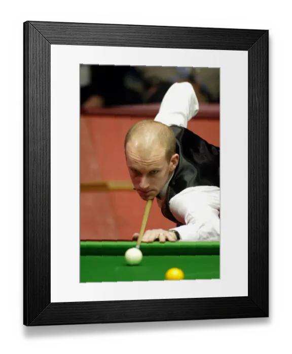 Framed Print : Peter Ebdon Framed Print : Peter Ebdon