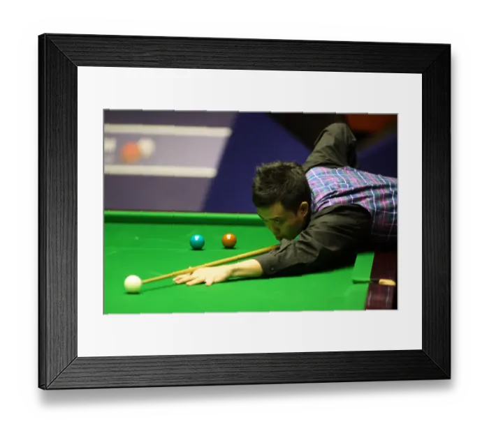 Framed Print : Marco Fu Hong Kong Betfred.Com, World Snooker Championship The Crucible
