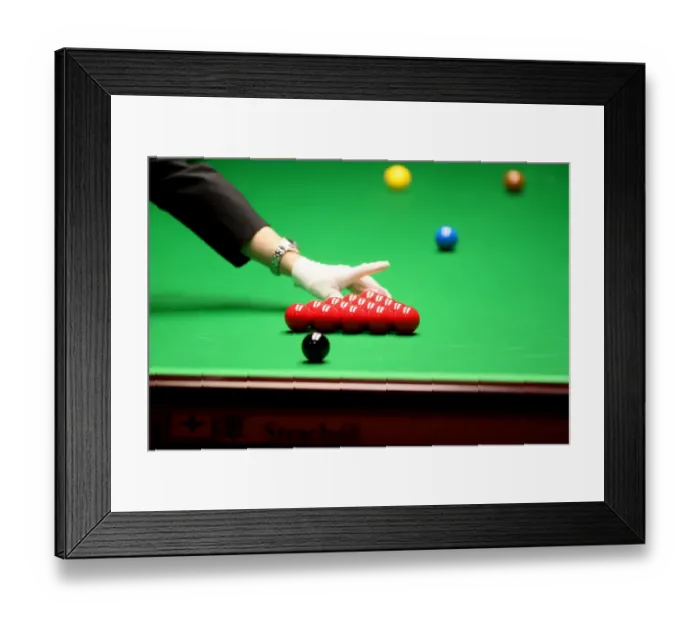 Framed Print : Referee Replaces Balls Framed Print : Referee Replaces Balls